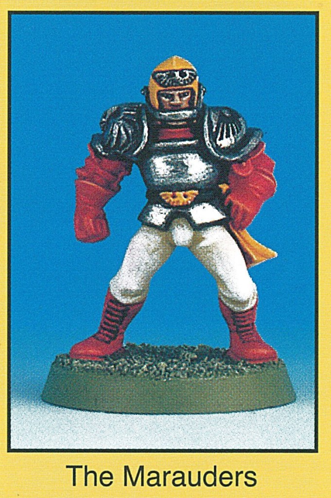 An earlier scheme for The Marauders