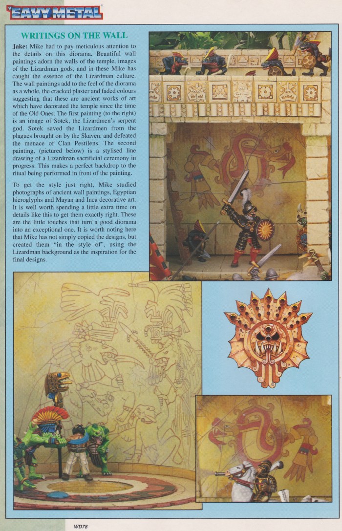 Mike McVey Lizardmen diorama 4 (WD207(Oz))