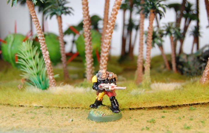Space Marine Scout with Shuirken Catapult 1