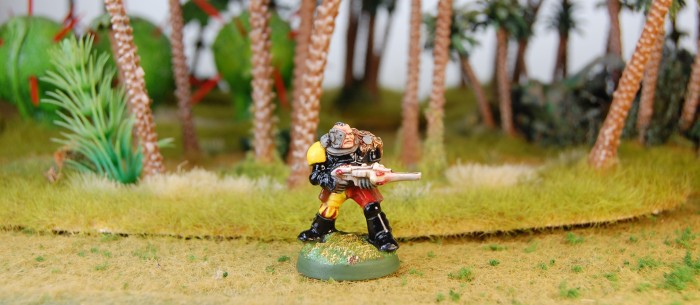 Space Marine Scout with Shuirken Catapult 2
